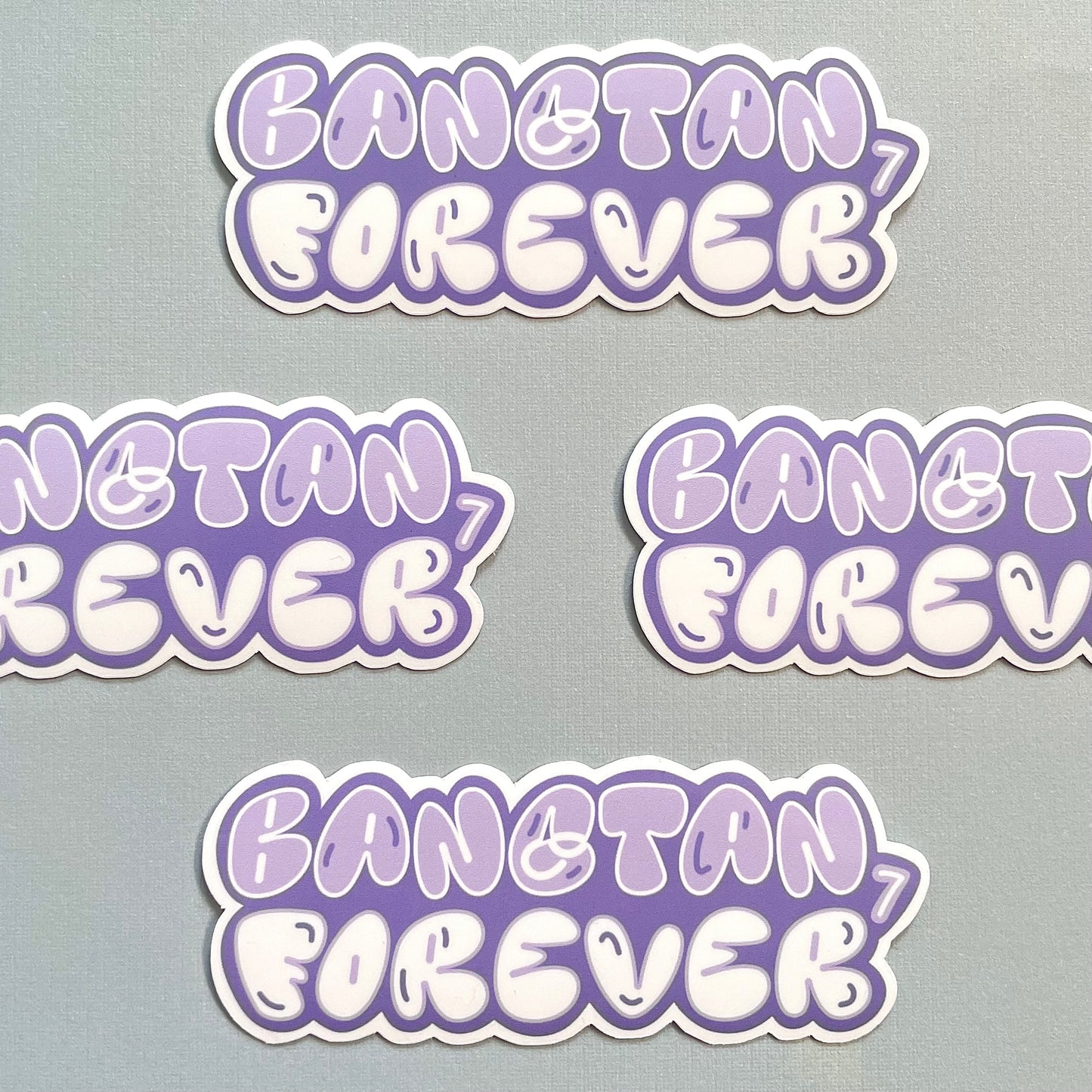 OT7 Forever Kpop Waterproof Sticker