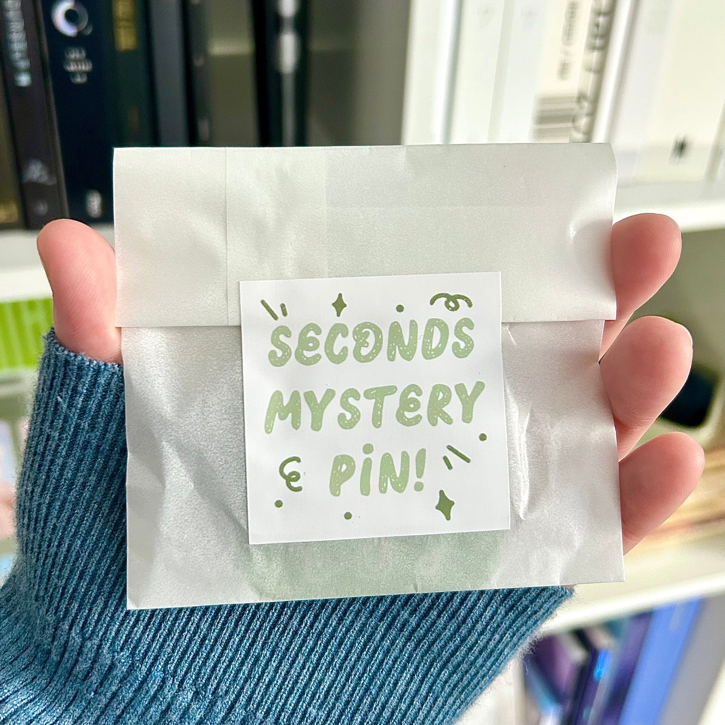 Bangtan OT7 Kpop Second Grade Mystery Pin