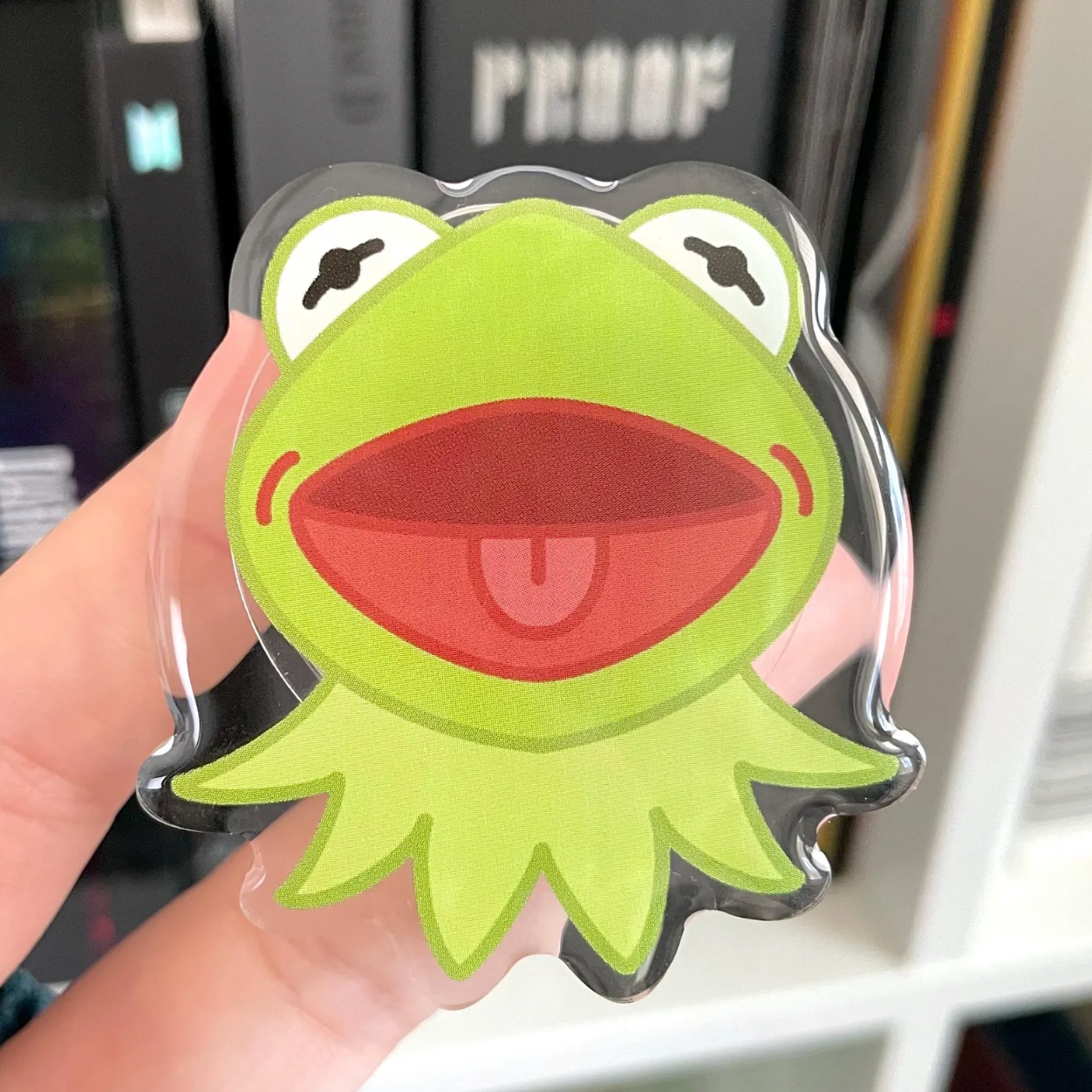 Kermie Excited Happy Phone Grips