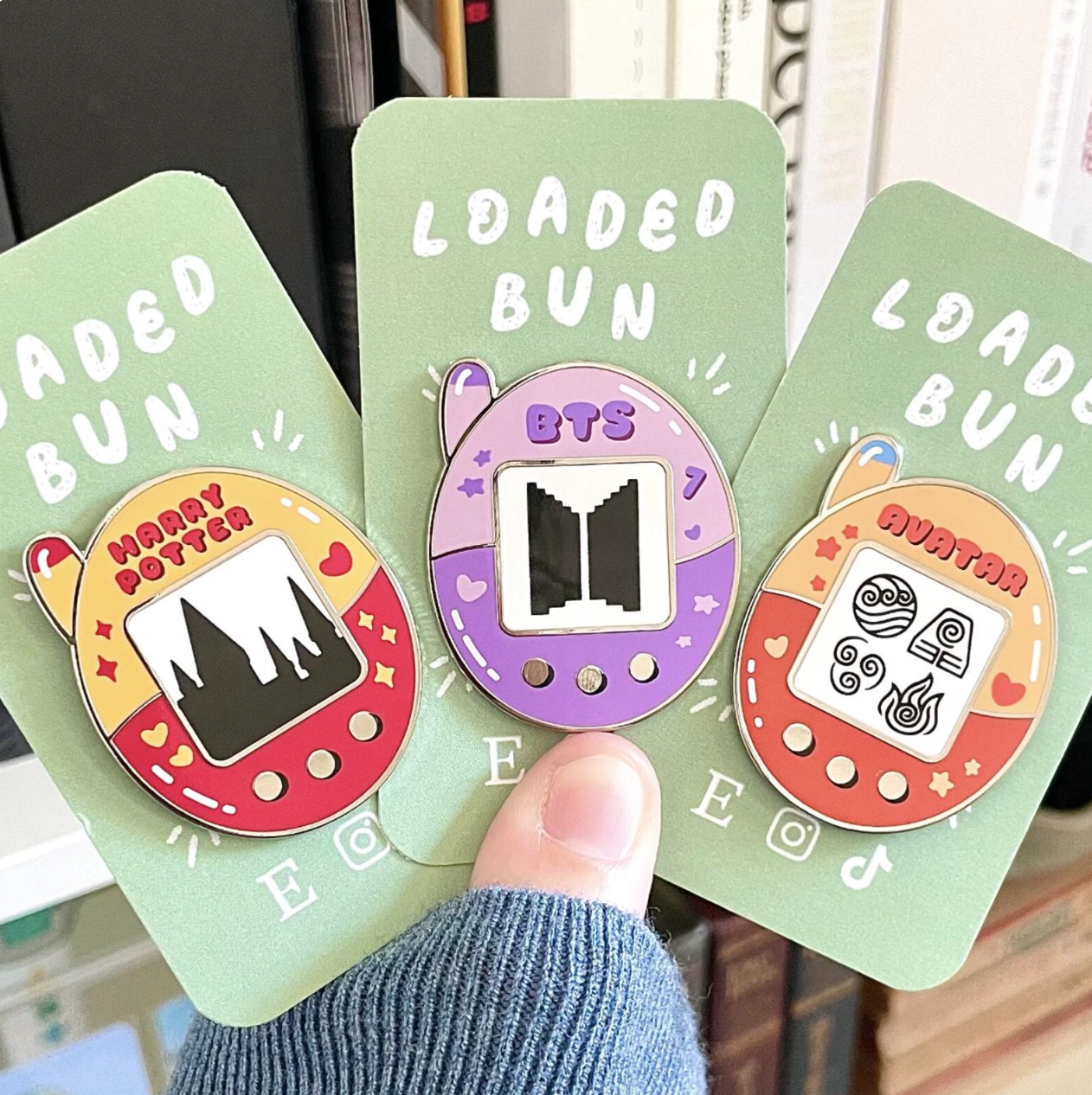 ATLA Inspired Tamagotchi Retro Enamel Pin