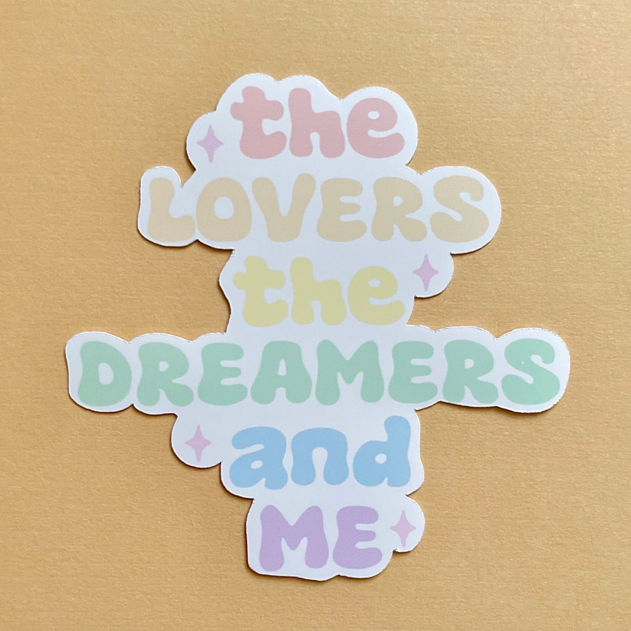 Rainbow Connection Waterproof Sticker