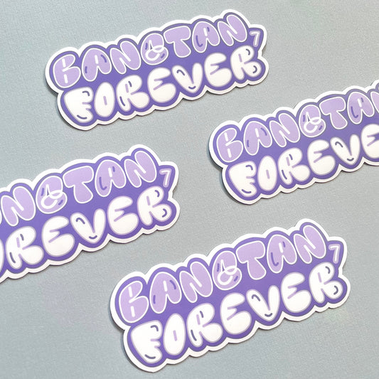 OT7 Forever Kpop Waterproof Sticker