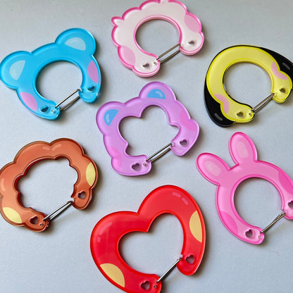 OT7 Kpop Character Carabiner Keychains