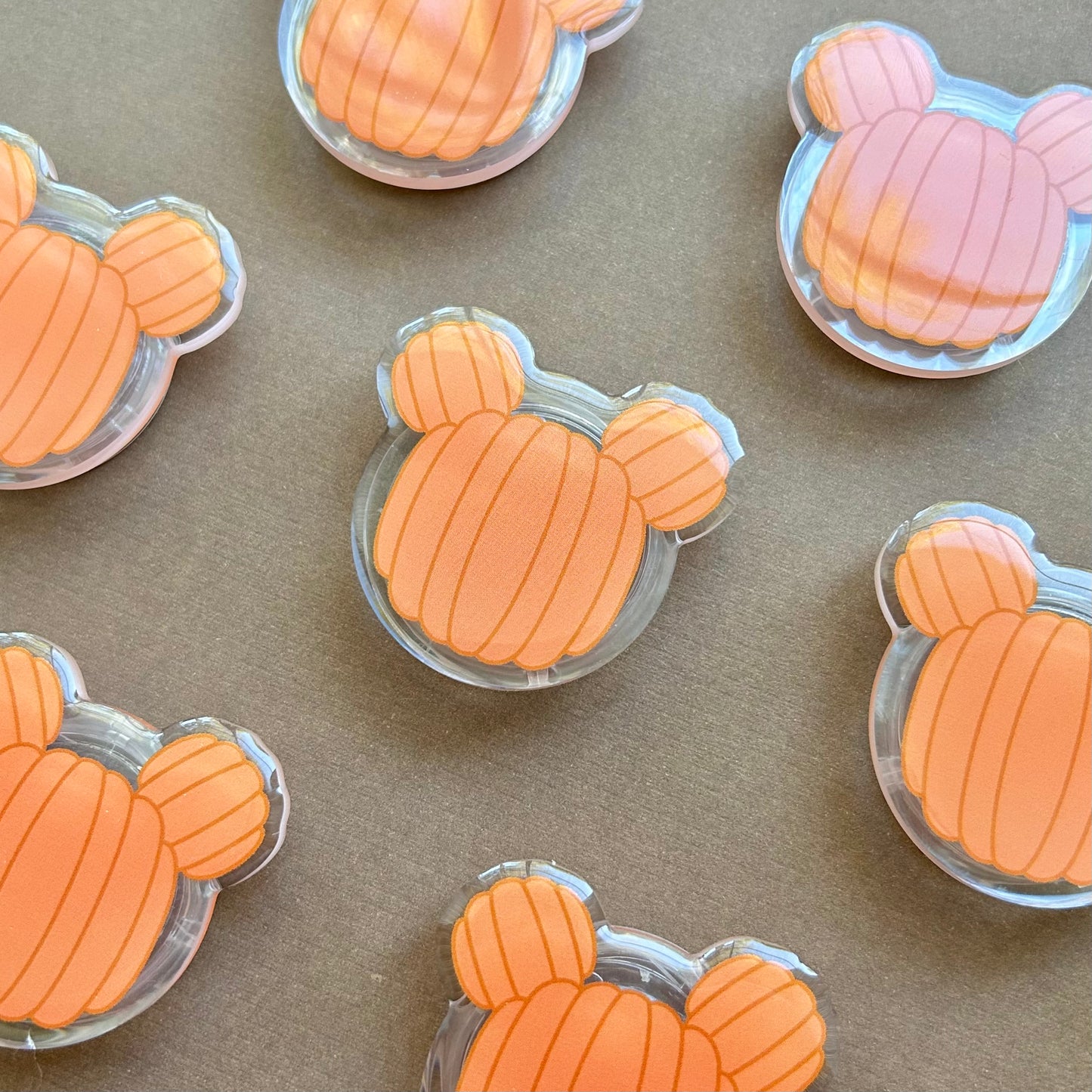 Mickey Pumpkin Halloween Fall Phone Grip