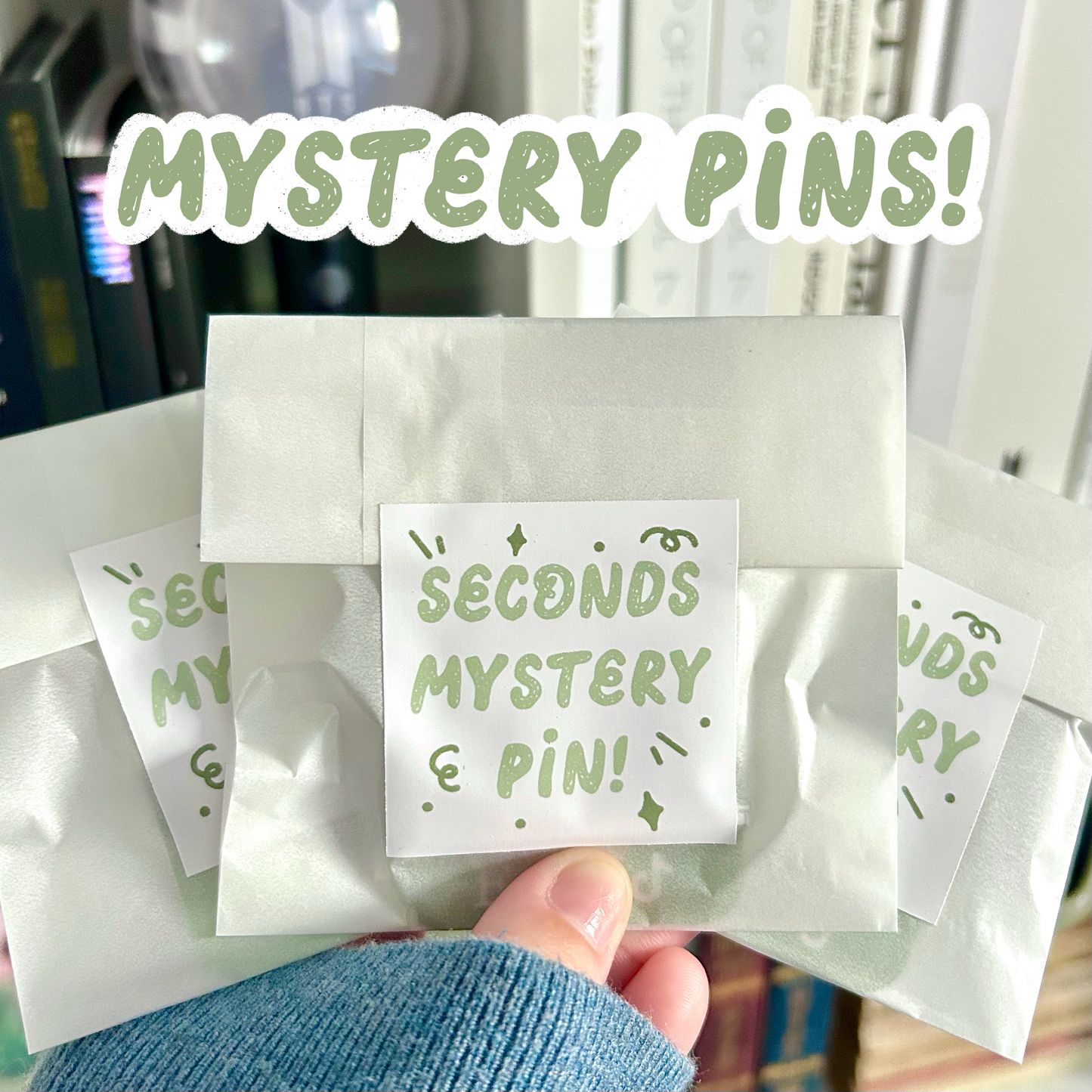 Bangtan OT7 Kpop Second Grade Mystery Pin