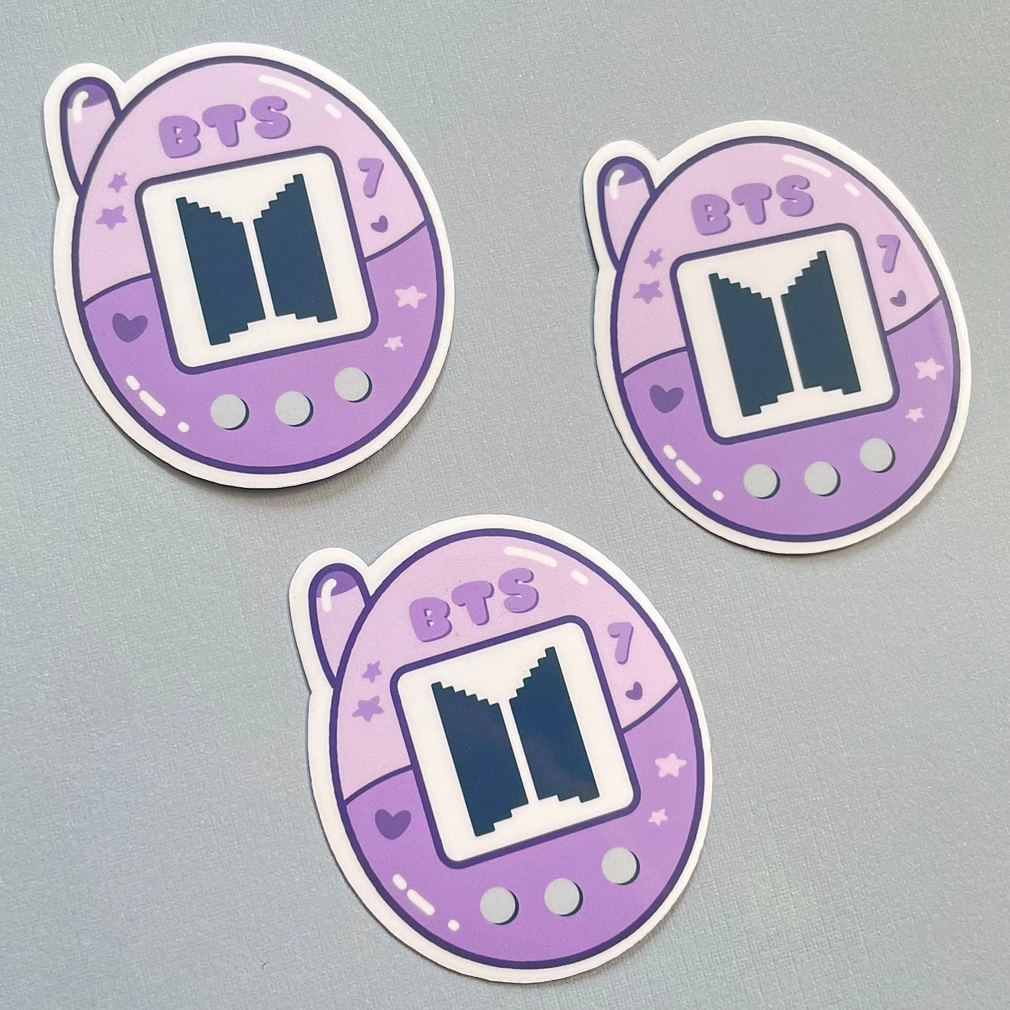 Kpop Tamagotchi Retro Waterproof Sticker