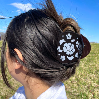 Kpop Guitar Pick Hair Claw Clip