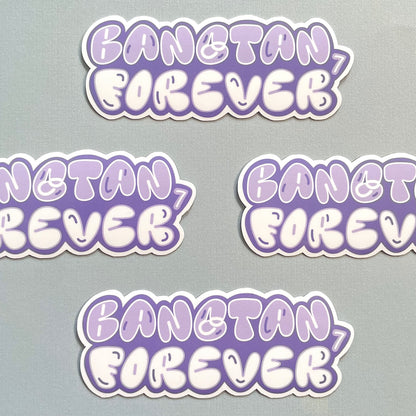 OT7 Forever Kpop Waterproof Sticker