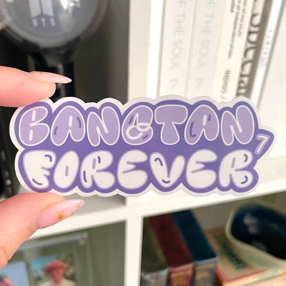 OT7 Forever Kpop Waterproof Sticker