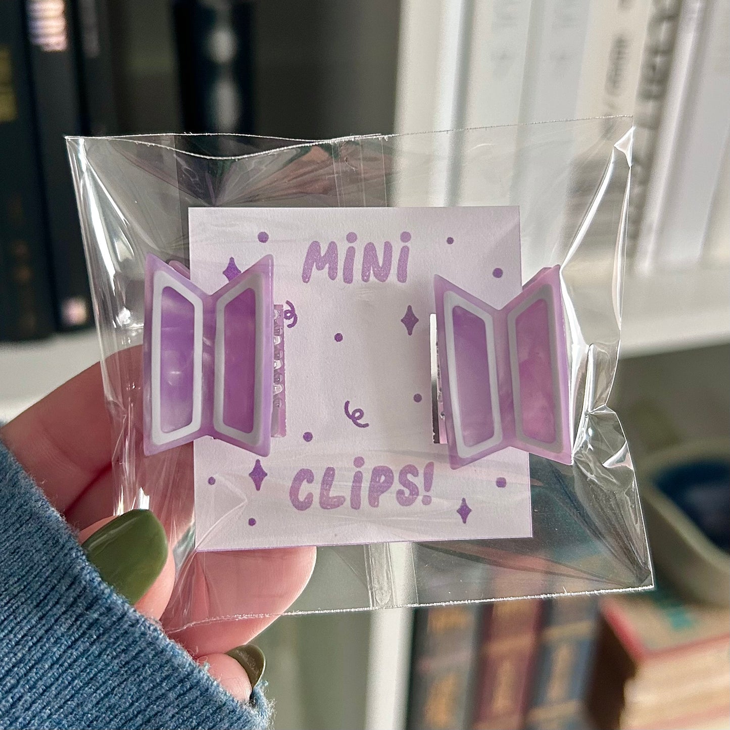 PREORDER Mini Army Hair Claw Clip Set