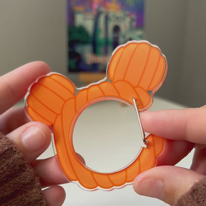 Mickey Pumpkin Halloween Fall Carabiner