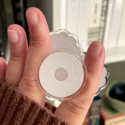 This is the Skin of a Killer Glitter Sparkle Phone Grip